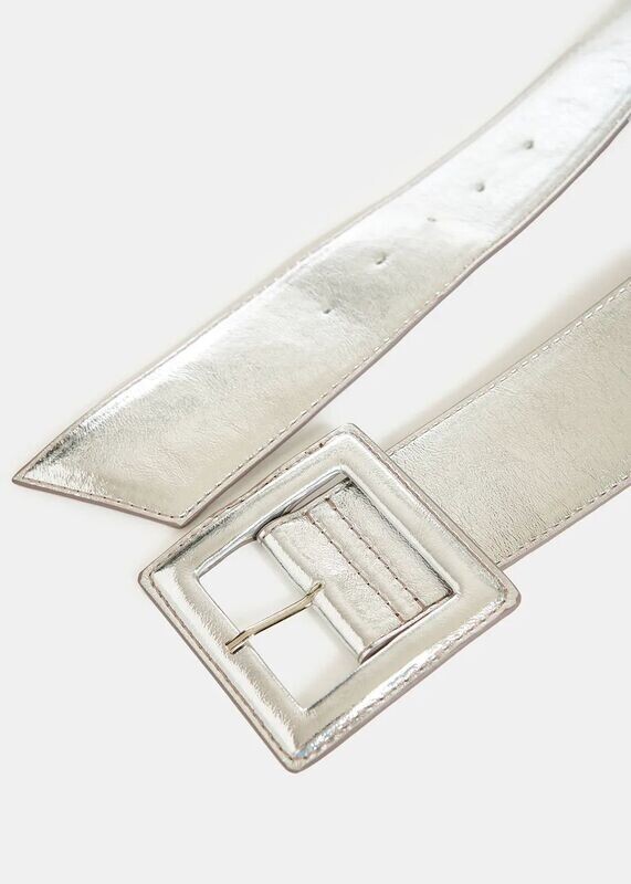 Essentiel Antwerp Fumigate Waist Belt Silver