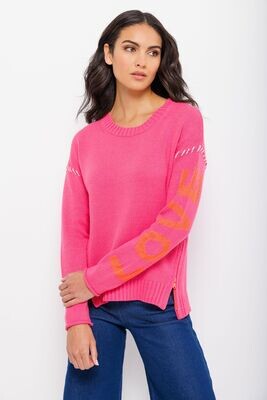 Lisa Todd Love Crush Sweater in Pink