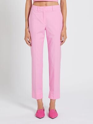 Marella Italy Lightweight Cotton Summer Trouser in Pink