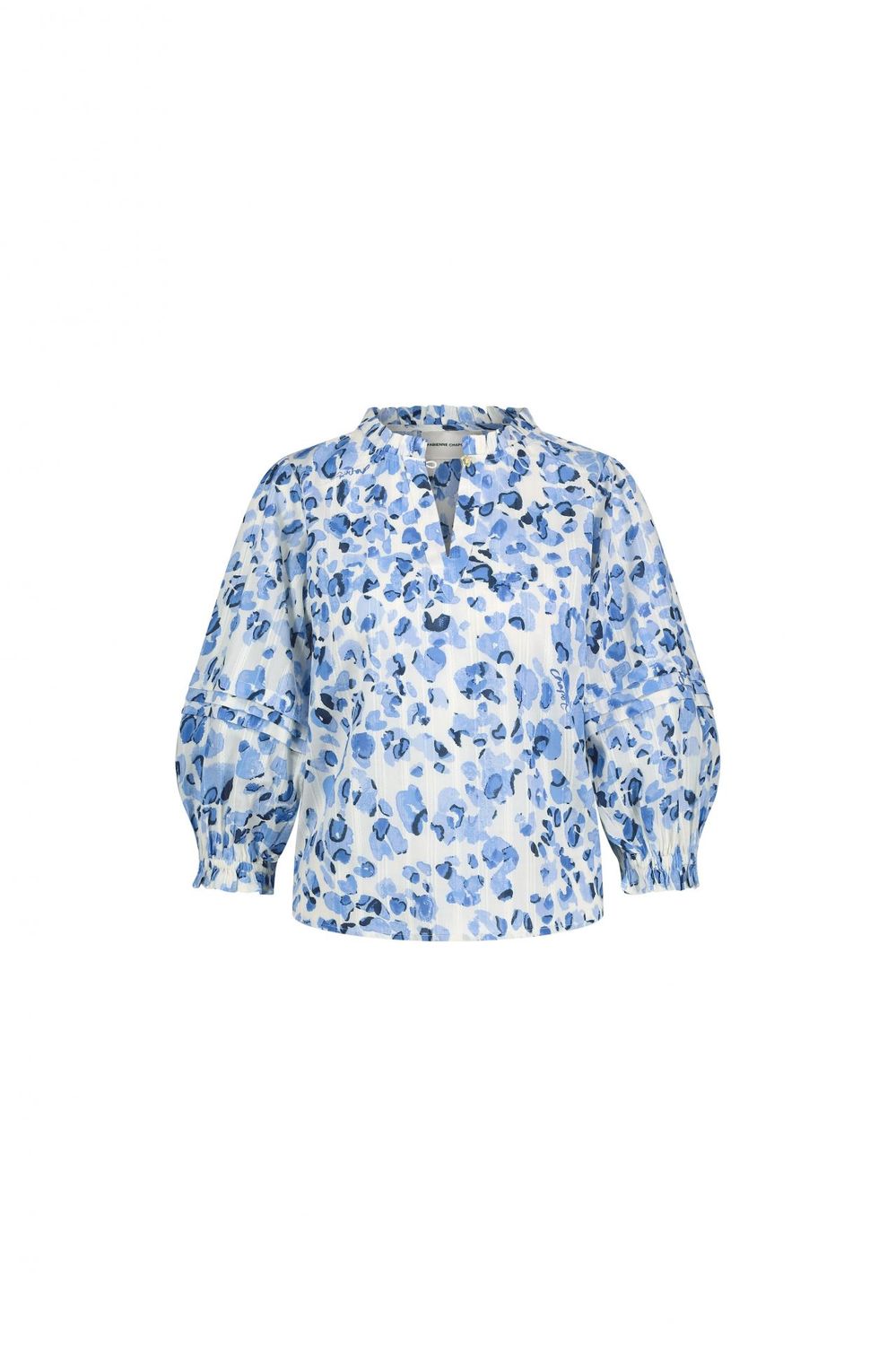 Fabienne Chapot Dascha Blouse in Blue Leopard