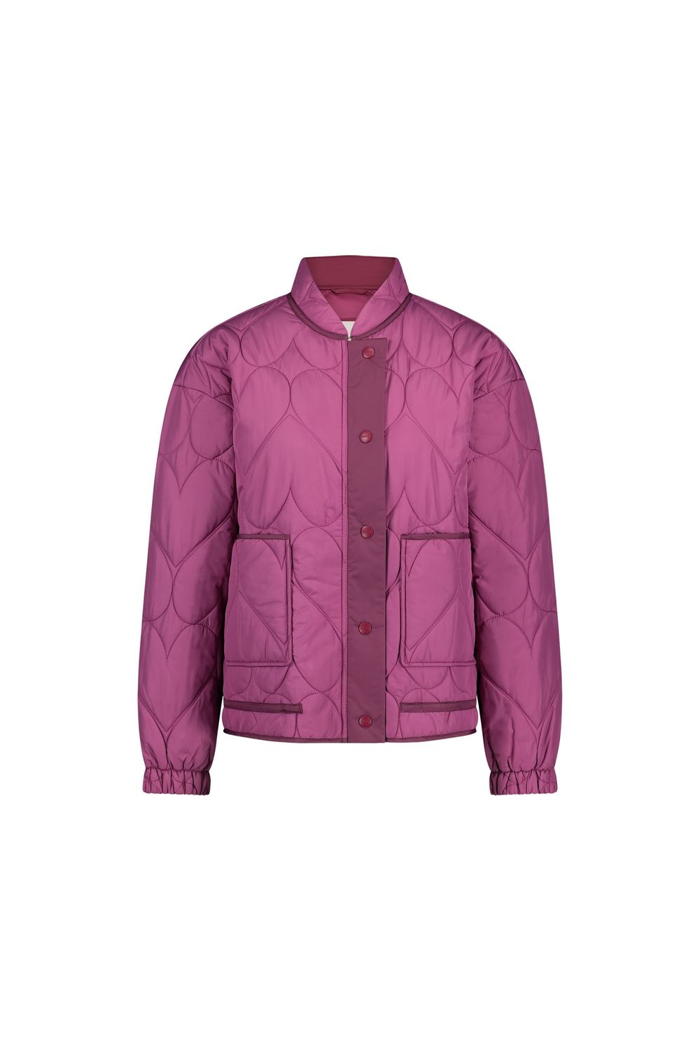 Fabienne Chapot Skippy Short Jacket in Plum Party