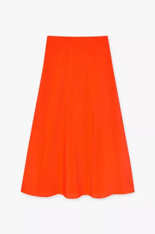 CKS Skop Orange Maxi Skirt