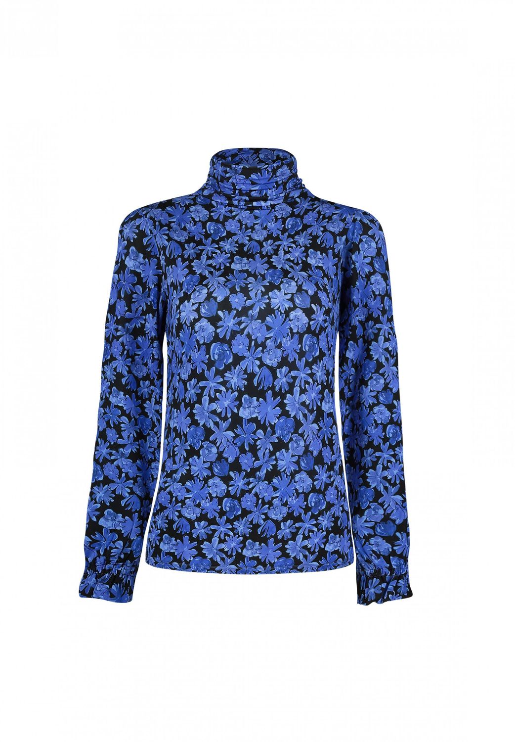 Fabienne Chapot Billy Printed Top in Blue Freja