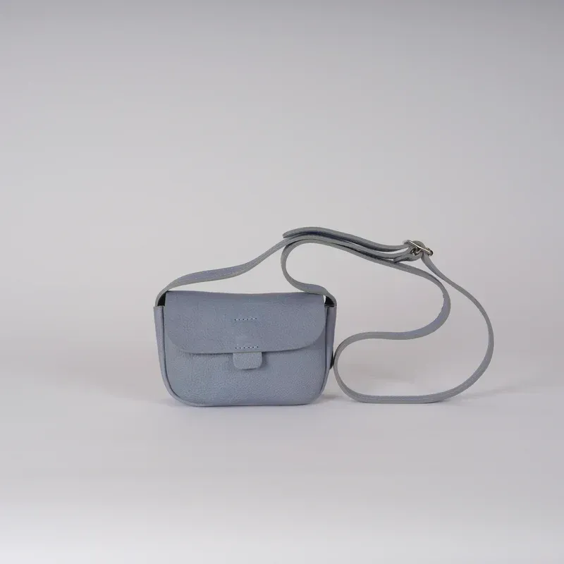 Kate Sheridan Mini Tab Bag in Cornflower