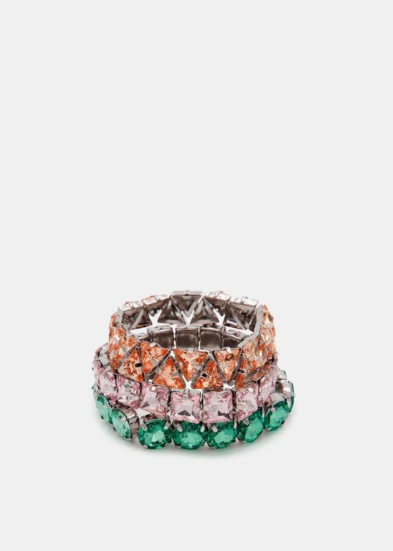Essentiel Antwerp Has Rhinestone Bracelet Set