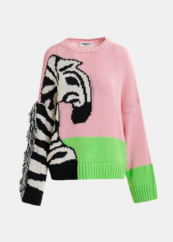 Essentiel Antwerp Higital Zebra Sweater