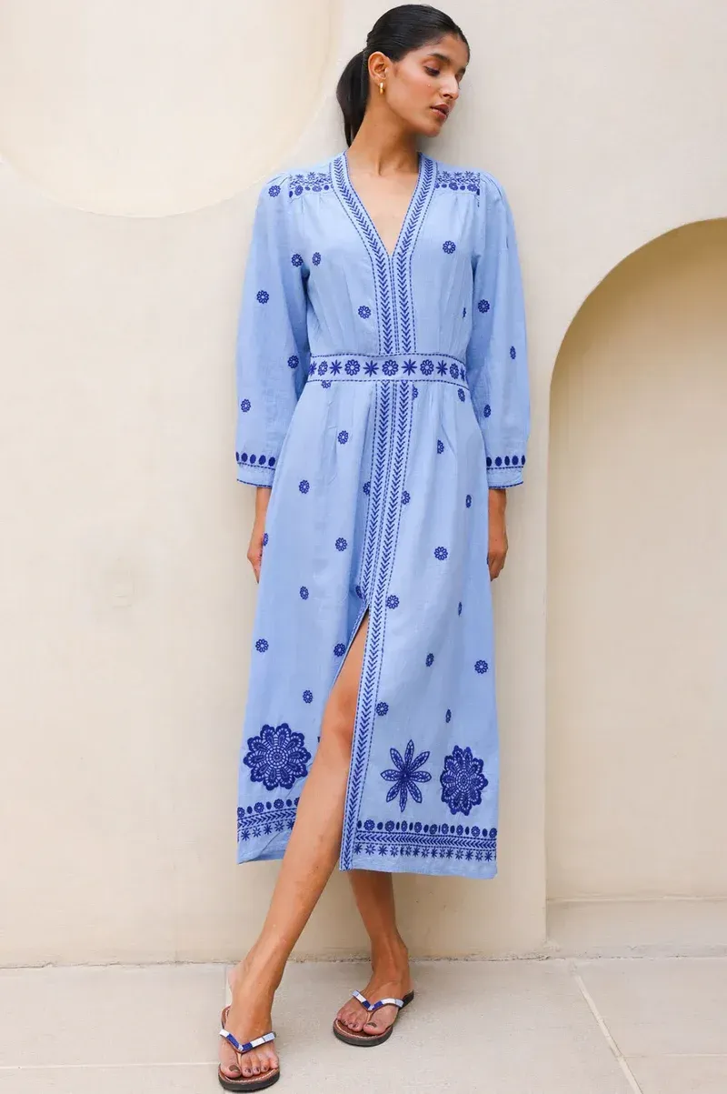 Aspiga Jamila Dress in Blue Cobalt