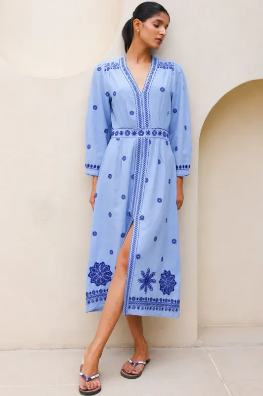 Aspiga Jamila Dress in Blue Cobalt