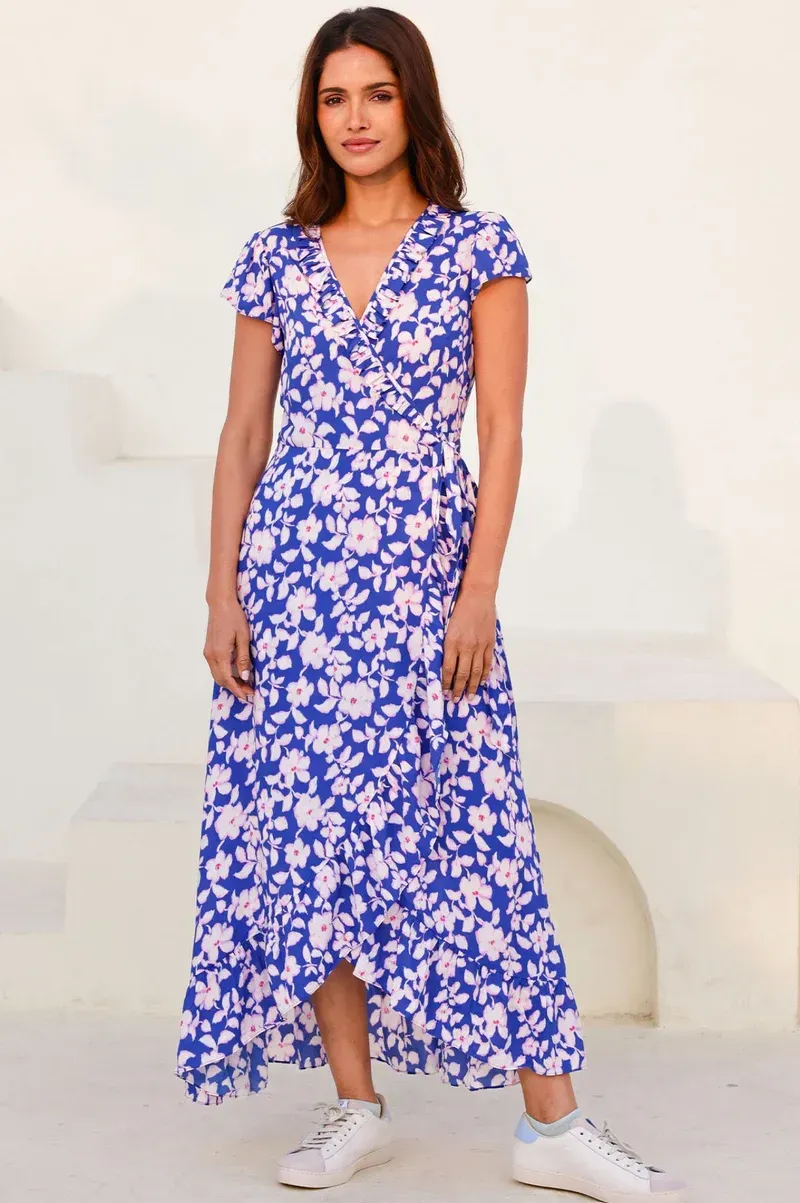 Aspiga Demi Dress in Cherry Blossom Print