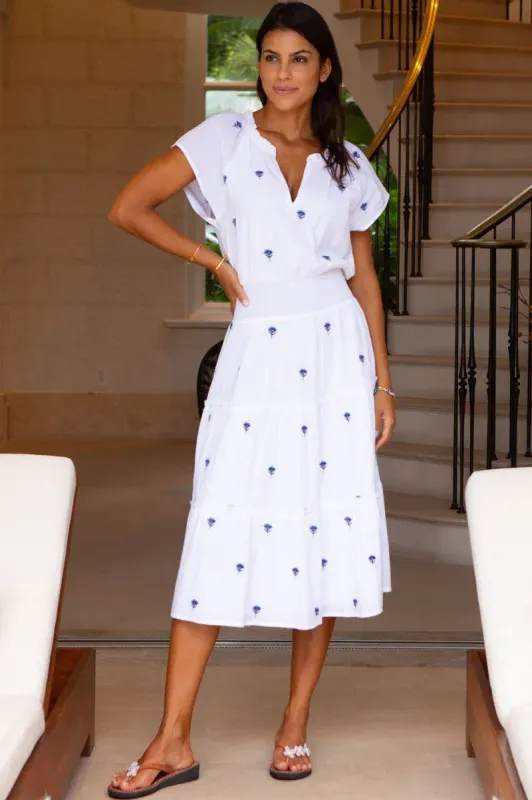 Aspiga Riley Embroidered Dress