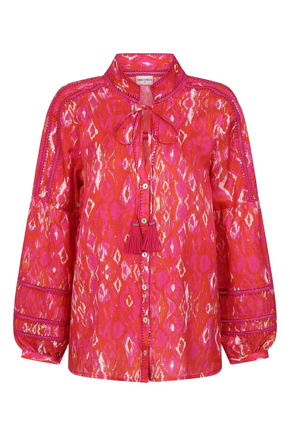 Nercy Delta Witley BLouse in Tuscany Pompelmo