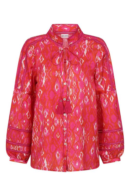 Nercy Delta Witley BLouse in Tuscany Pompelmo