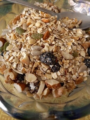 Muesli with blueberries, nuts & seeds - 250g