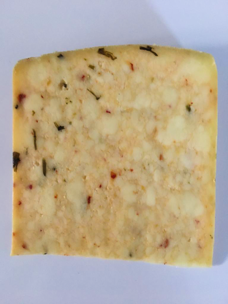 Pepper Jack with Chives Cheese (Hard) - 100g