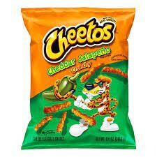 Cheetos Cheddar Jalapeno Crunchy 226.8g