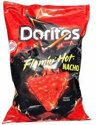 Doritos Flamin' Hot Nacho Chips 311.8g