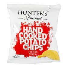 Hunter's Hot Chilli Peppers Chips 40g