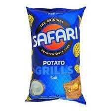 Safari Potato Grills - Salt 125g
