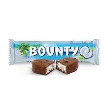 Bounty Milk Chocolate Bars 57g