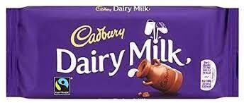 Cadbury Dairy Milk Chocolate 110g 17s