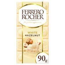 Ferrero Rocher Hazelnut Chocolate Bar 90g