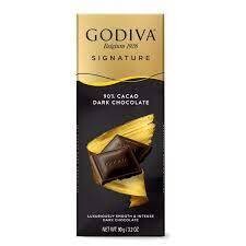 Godiva 90% Cacao Dark Chocolate 90g