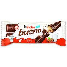 Kinder Bueno Crispy Creamy Chocolate Bar 43g