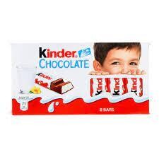 Kinder Chocolate 8 Small Bars 100g