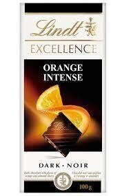 Lindt Excellence Orange Intense Dark 100g