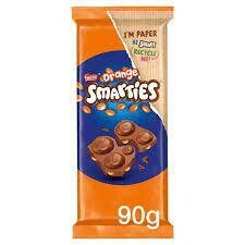 Nestle Orange Smarties Chocolate 90g
