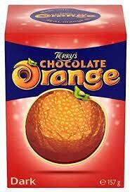 Terrys Dark Chocolate Orange 157g