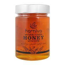 Harniva Natural Flower with Corib Honey 450g