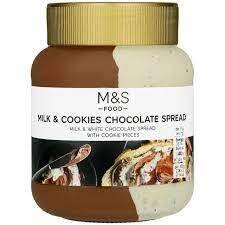 M&S Milk & Cookies Chocolate Spread 400g