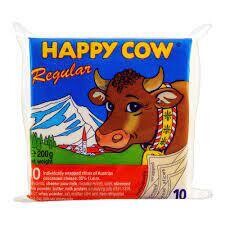 Happy Cow Regular Slice 200g