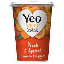 Yeo Valley Yogurt Peach & Apricot 450g