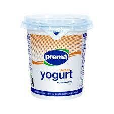 Prema Sweet & Creamy Yogurt 400g