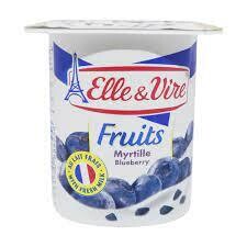 Elle & Vire Yogurt Blueberry 125g