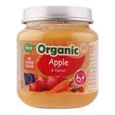 Deva Organic Apple & Carrot 6m+ 125g