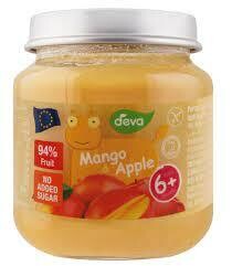 Deva 6+ Mango & Apple 125g