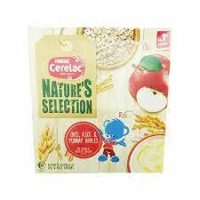 Nestle Cerelac Nature's Selection Oats,Rice & Apples 175g