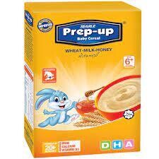 Searle Prep-Up Baby Cereal Wheat Milk Honey 6+ 175g