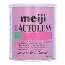 Meiji Lactoless Lactose Free Formula 350g