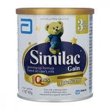 Similac 3 gain Growing Up Formula Based on Cow's Milk For 1 to 3 Years 400g