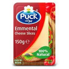 Puck Emmental Cheese Slices 150g