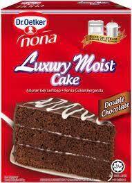 Dr. Oetker Luxury Moist Cake - Double Chocolate 520g
