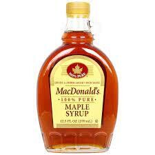 MacDonald's Maple Syrup 370ml