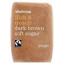 Waitrose Dark Brown Soft Sugar 500gm