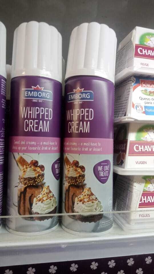 Emborg Whipped Cream 250g