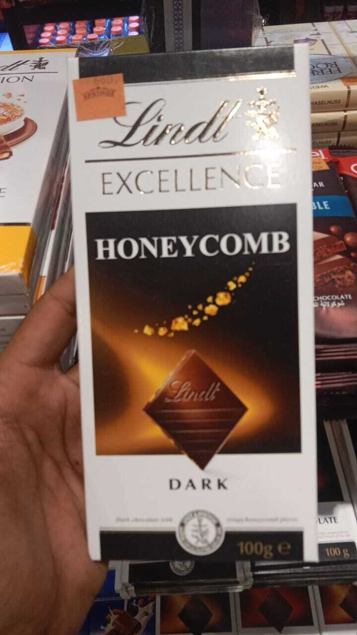 Lindt Excellence Honey Comb Dark 100g