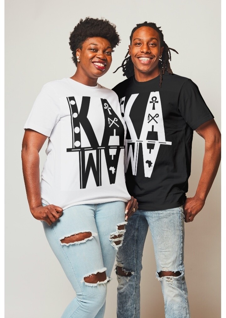 KAMA WHITE T SHIRT Logo V2